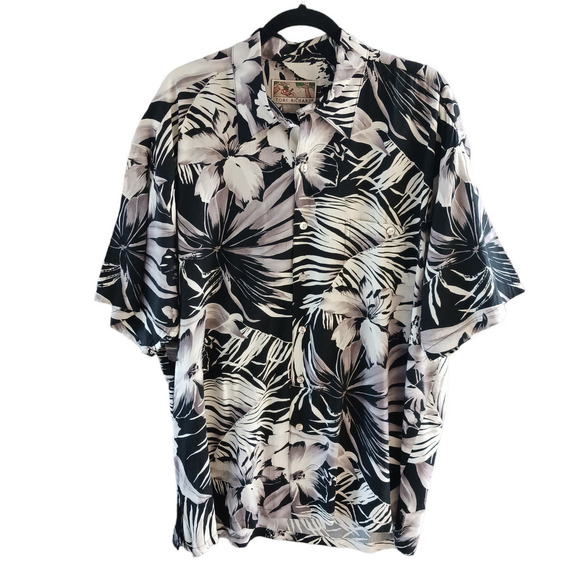 Tori Richard Other - Tori Richard Shirt Men L Large Rayon Tropical Hawaiian Button Up Short Sleeve